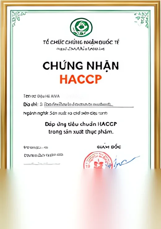 Chứng nhận HACCP